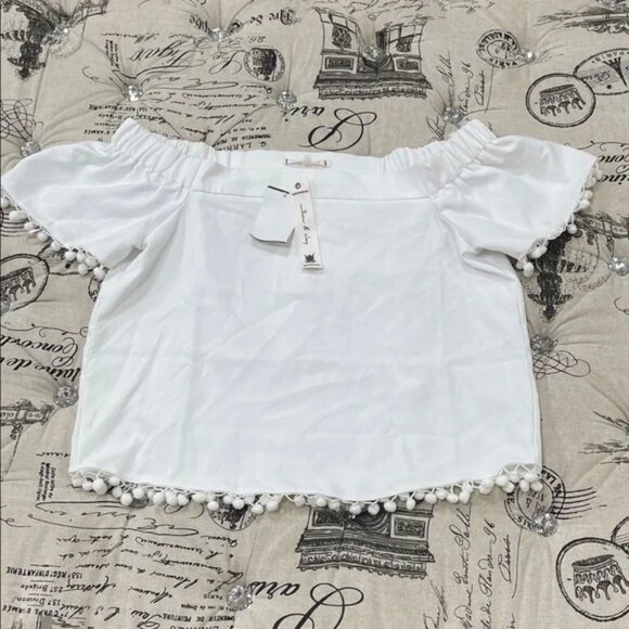 Willow & Clay Pompom Top - Picture 2 of 12